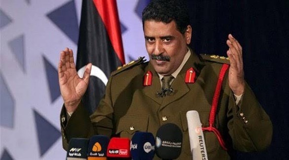 المتحدث باسم الجيش الوطني الليبي أحمد المسماري (أرشيف)