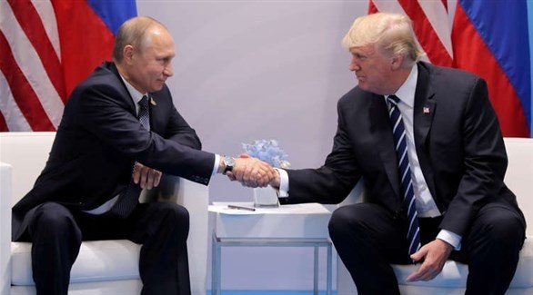 الرئيسان الأمريكي دونالد ترامب والروسي فلاديمير بوتين.(أرشيف)