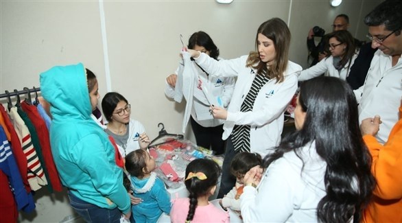 نانسي عجرم تشارك في حملة خيرية بمصر (المصدر)