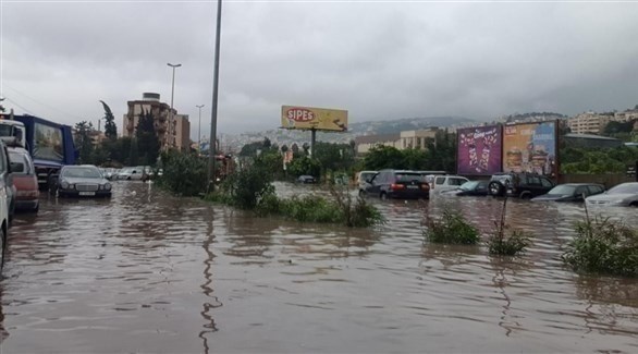 أمطار غزيرة تغرق لبنان (أرشيف) 