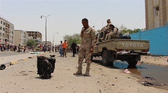 انفجار سيارة في مدينة عدن اليمنية (أرشيف)