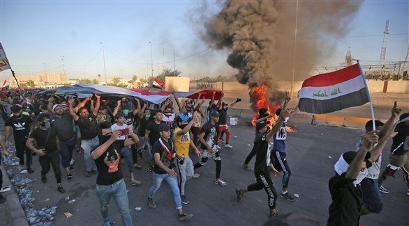 متظاهرون عراقيون (أرشيف)