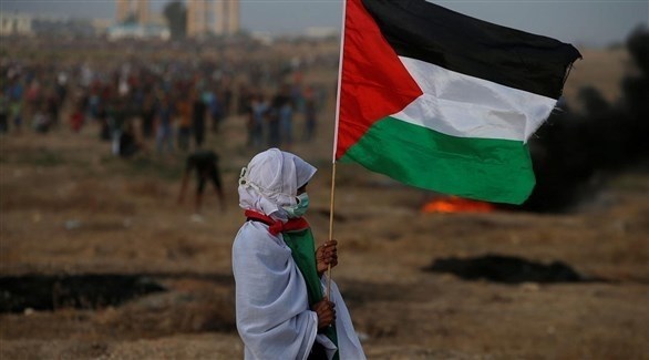 متظاهرون على حدود غزة (أرشيف)