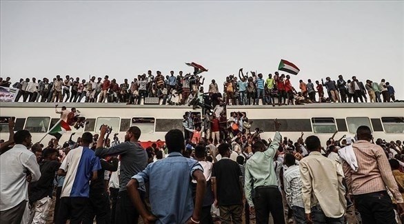 متظاهرو السودان (أرشيف)