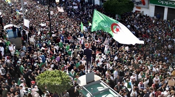 تظاهرات حاشدة في العاصمة الجزائرية (أرشيف)