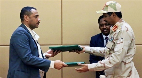 توقيع الاتفاق السوداني (أرشيف)