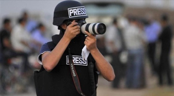 صحافي في فلسطين (أرشيف)