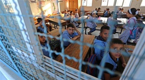 طلبة فلسطينيون في إحدى مدارس أونروا (أرشيف)