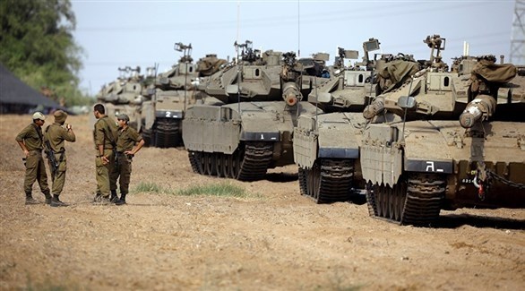 دبابات إسرائيلية على الحدود مع غزة (أرشيف)