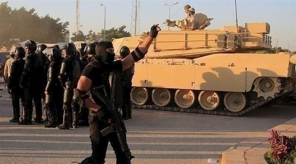 قوة أمنية مصرية في سيناء (أرشيف)