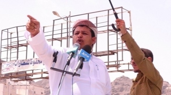القيادي الإخواني اليمني عبد الله العليمي في إحدى حملاته التحريضية السابقة (أرشيف)