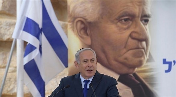 رئيس الوزراء الإسرائيلي بنيامين نتانياهو في تكريم ديفيد بن غوريون (أرشيف)