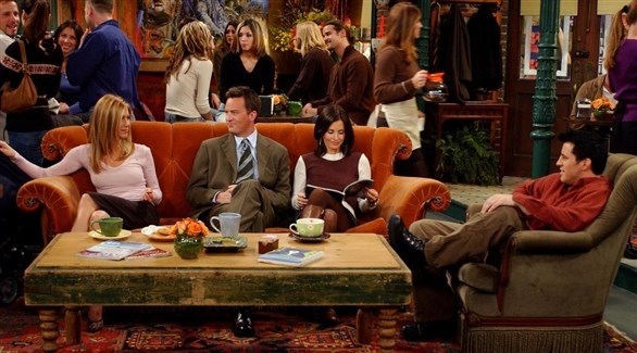 مشهد من مسلسل "Friends " (أرشيف)