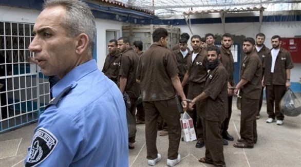 أسرى فلسطينيين في سجن إسرائيلي (أرشيف)