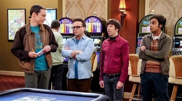 مشهد من مسلسل "The Bing Bang Theory" (أرشيف)