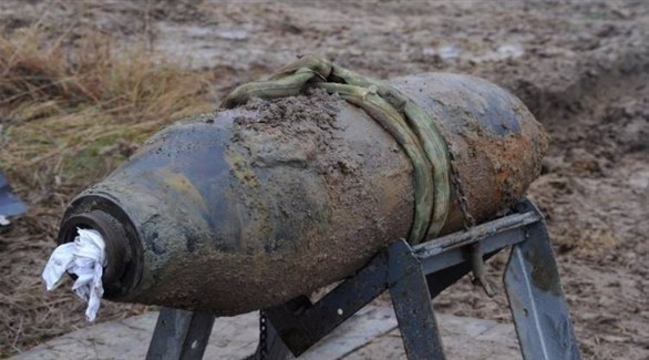 قنبلة من مخلفات الحرب العالمية الثانية (أرشيف)
