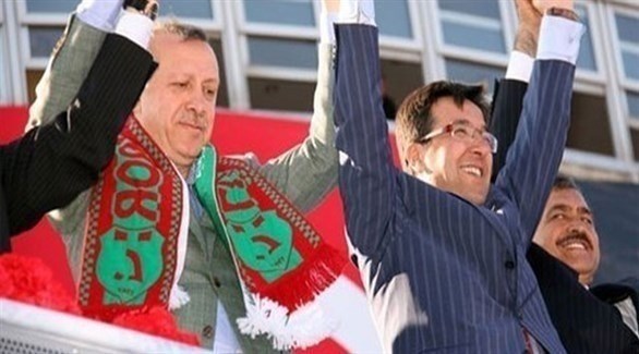 شانول غورشان (يمين) والرئيس التركي رجب طيب أردوغان (أرشيف)