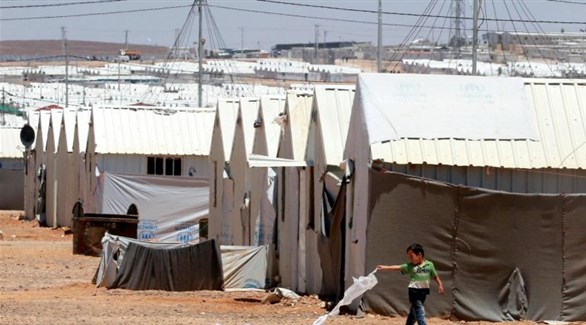 طفل سوري في مخيم الأزرق للاجئين السوريين في الأردن (أرشيف)