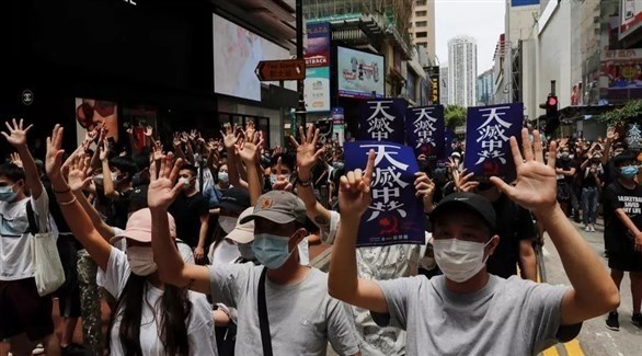 احتجاجات في هونغ كونغ (أرشيف)
