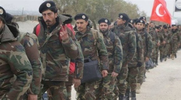 مقاتلون سوريون في صفوف ميليشيات موالية لتركيا (أرشيف) 
