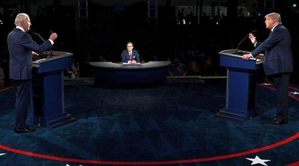 ترامب وبايدن خلال مناظرة تلفزيونية  (أرشيف)