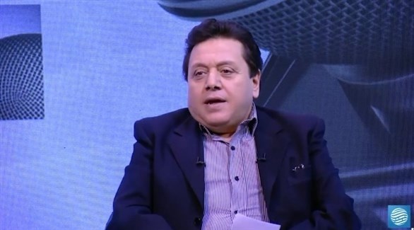 رئيس المؤسسة الليبية للإعلام محمد بعيو (لقطة تلفزيونية)