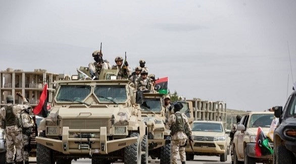 قافلة للجيش الليبي (أرشيف)