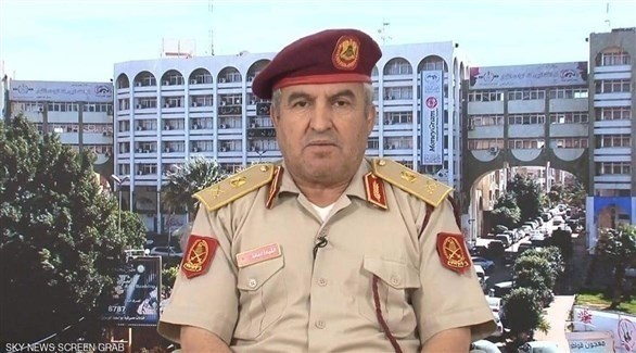 مدير التوجيه المعنوي في الجيش الوطني الليبي خالد المحجوب (أرشيف)