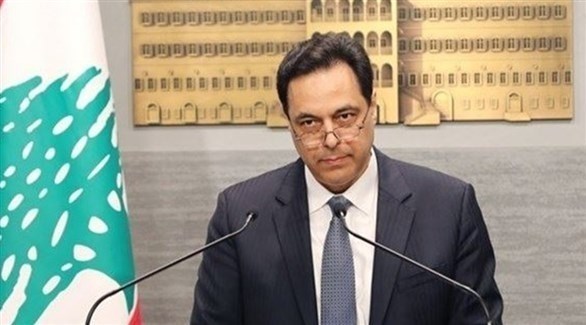 رئيس حكومة تصريف الأعمال اللبنانية حسان دياب (أرشيف)