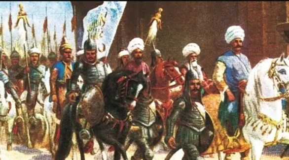 دخول جيش الاحتلال العثماني إلى القاهرة (تعبيرية)