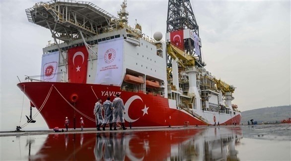 سفينة يافوز التركية للتنقيب عن الغاز (أرشيف)