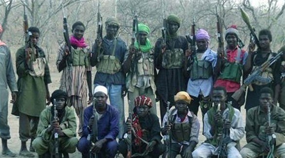 مسلحون من تنظيم بوكو حرام الإرهابي في نيجيريا (أرشيف)