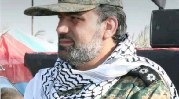 عبد الحسين مجدمي قائد قوات "الباسيج" لمدينة "دارخوين" الإيرانية (تويتر)