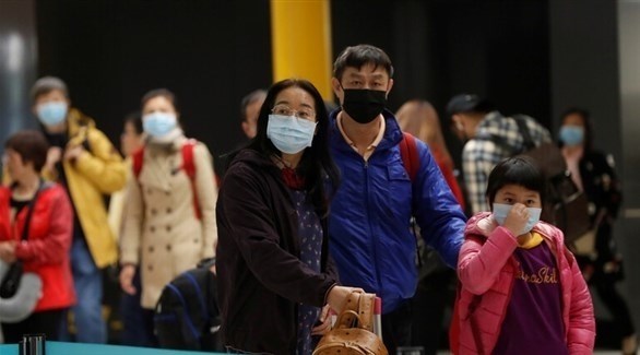 مسافرون في أحد المطارات الصينية (أرشيف)