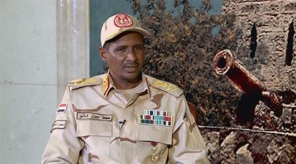 نائب رئيس المجلس العسكري في السودان محمد دقلو (أرشيف)