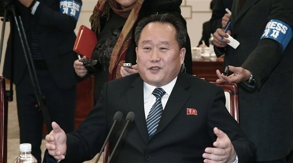 وزير الخارجية الكوري الشمالي الجديد ري سون جون (أ ب)
