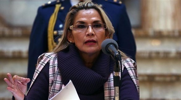 رئيسة بوليفيا المحافظة المؤقتة جنين أنييس (أرشيف)