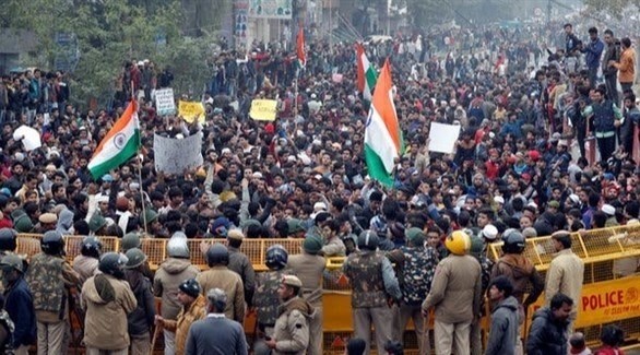 احتجاجات ضد قانون الجنسية في الهند (أرشيف)