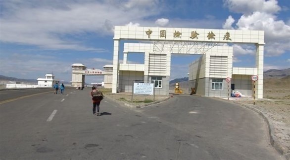معبر حدودي بري بين منغوليا والصين (أرشيف)