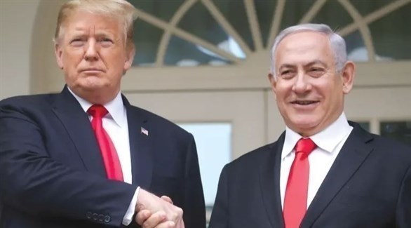 رئيس الوزراء الإسرائيلي بنيامين نتانياهو والرئيس الأمريكي دونالد ترامب (يويتر)