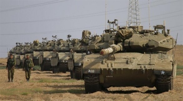 مدرعات للجيش الإسرائيلي (أرشيف)