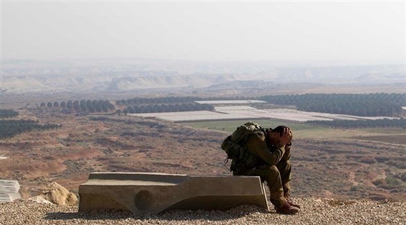 جندي إسرائيلي في غور الأردن (أرشيف)