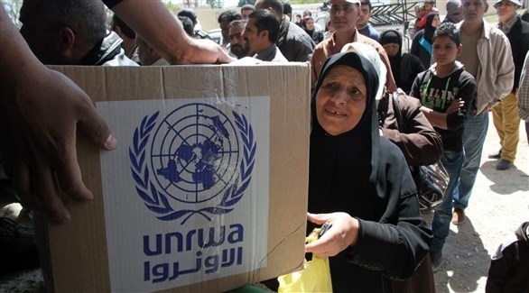 توزيع مساعدات للفلسطينيين (أرشيف)