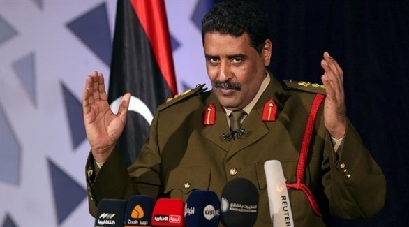 المتحدث باسم الجيش الوطني الليبي أحمد المسماري (أرشيف)