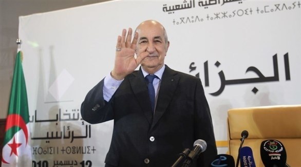 الرئيس الجزائري عبد المجيد تبون (أرشيف)