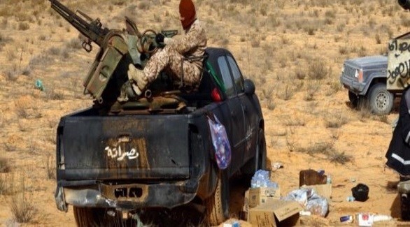 مسلح من إحدى ميليشيات مصراطه الليبية (أرشيف)