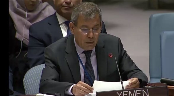 مندوب اليمن الدائم لدى الأمم المتحدة السفير عبدالله السعدي (أرشيف)