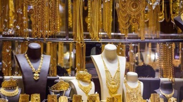 واجهة أحد محلات الذهب في الإمارات (أرشيف)