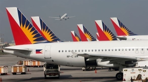 طائرة للخطوط الجوية الفلبينية في مطار مانيلا (أرشيف)