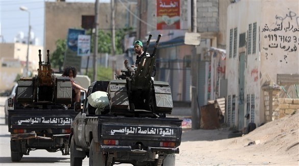 مسلحون من مليشيا النواصي في طرابلس (أرشيف)